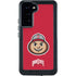 Ohio State University OSUBuckeyes Light Grey Galaxy S24 Plus Waterproof Case